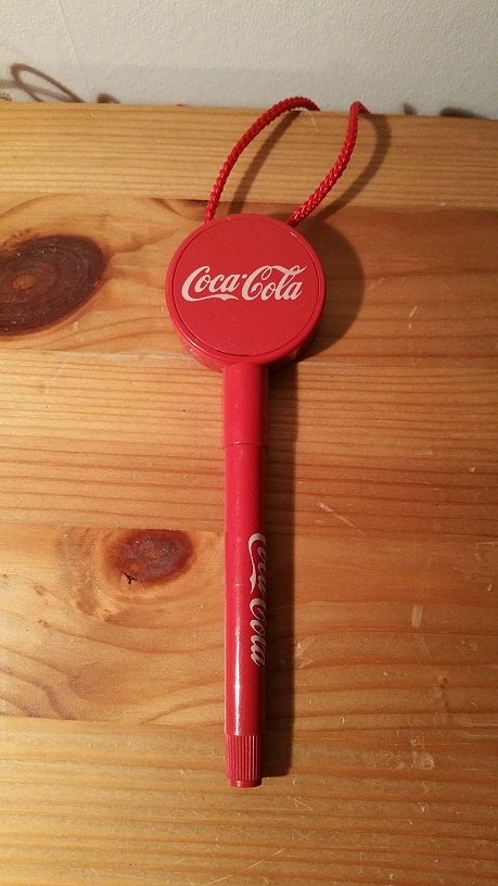Coca Cola Pen Hanger
