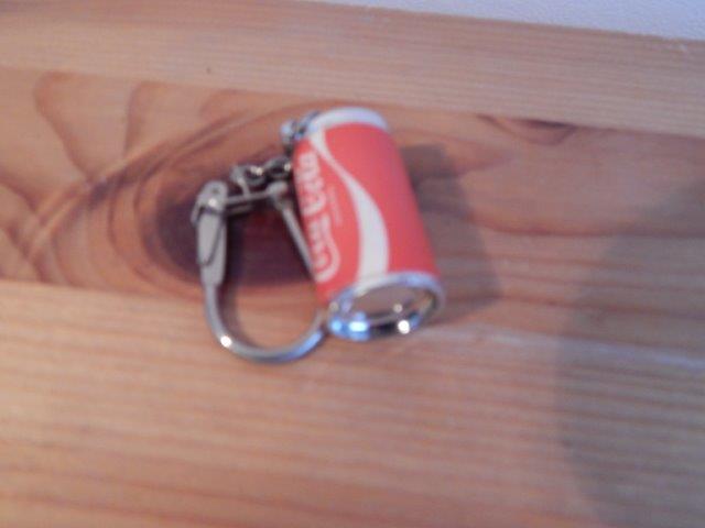 Coca Cola Sleutelhanger Blikje